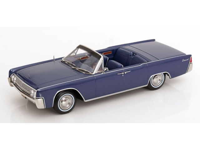 Lincoln Continental Convertible 1963, blue "The Lincoln Lawyer"