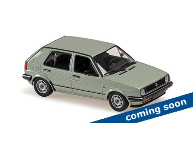 VW Golf 2 1985, light green