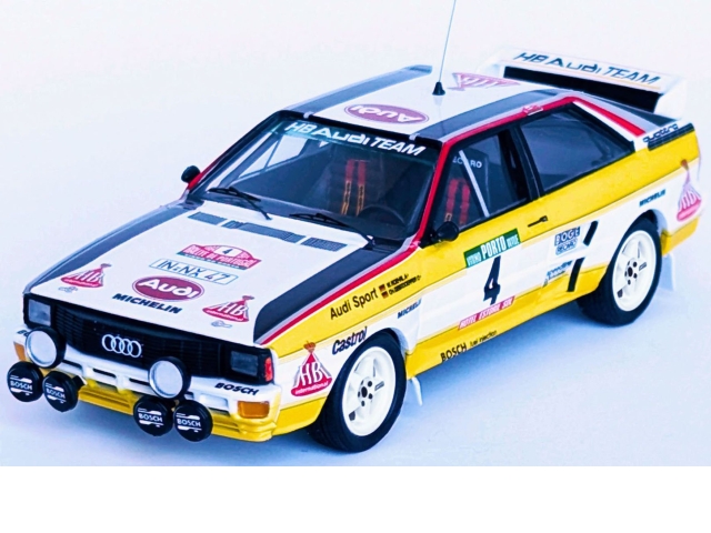 Audi Quattro, Portugal 1984, W.Röhrl, no.4