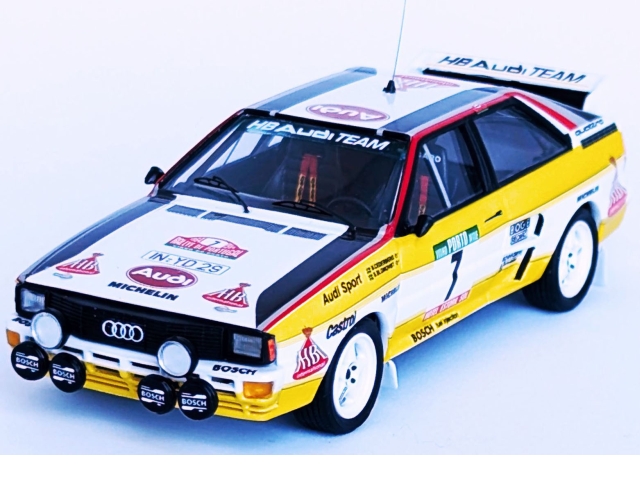 Audi Quattro, Portugal 1984, S.Blomqvist, no.7