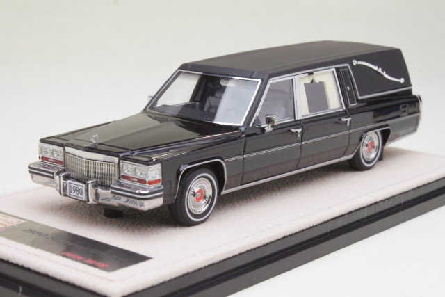 Cadillac Superior 1980 Hearse, musta