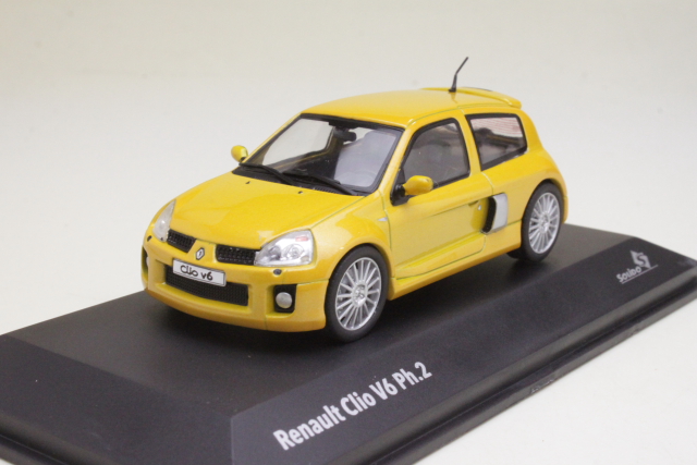 Renault Clio Sport V6 Phase2 2003, keltainen