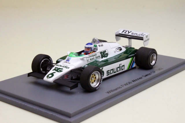 Williams FW08, 1st. Swiss GP 1982, K.Rosberg, no.6
