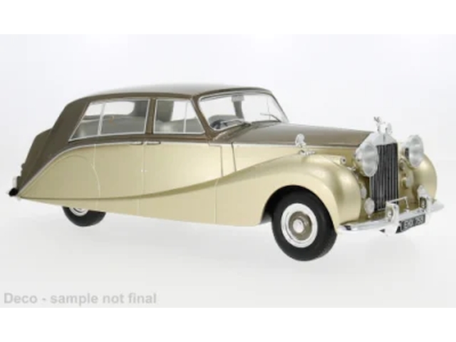 Rolls Royce Silver Wraith Empress by Hooper 1956, ruskea/kulta