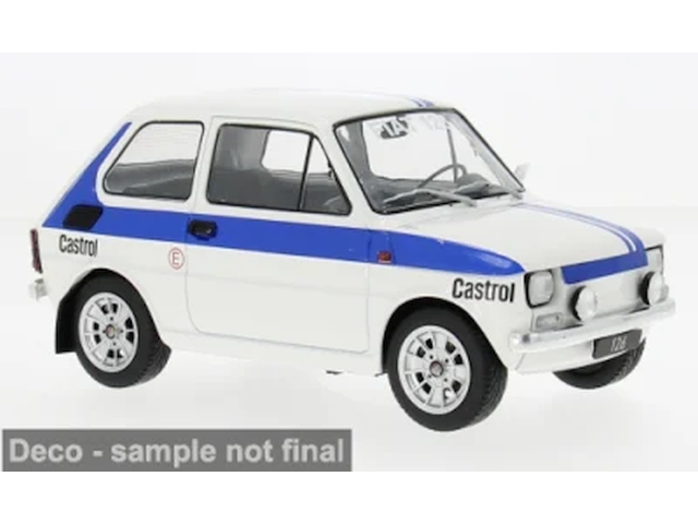 Fiat 126 1972, valkoinen/sininen