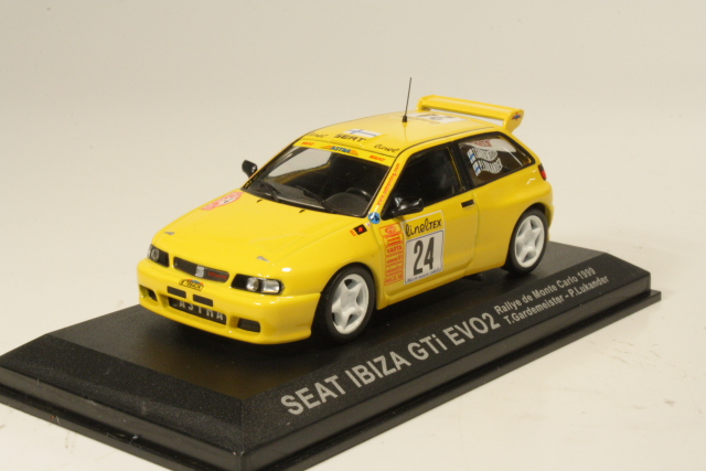 Seat Ibiza Gti Evo2, Monte Carlo 1999, T.Gardemeister, no.24 - Sulje napsauttamalla kuva