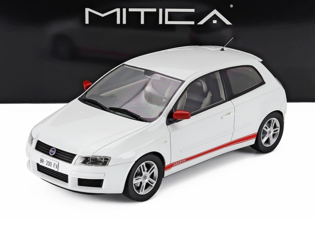 Fiat Stilo Abarth 2.4 20V 2001, valkoinen