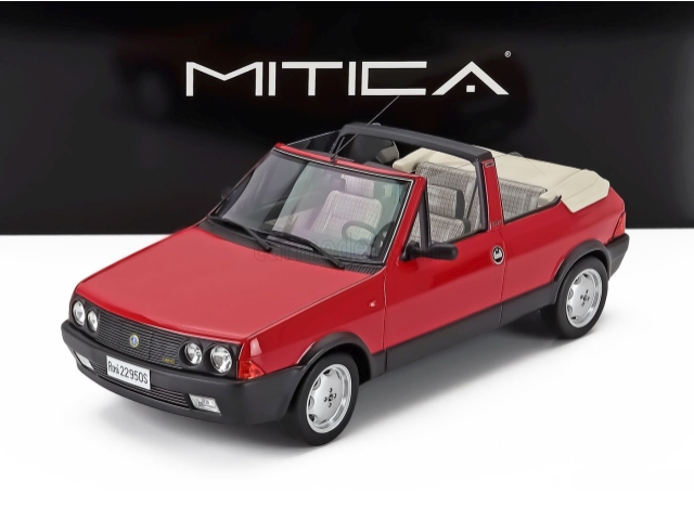 Fiat Ritmo 100S Supercabrio 1986, punainen