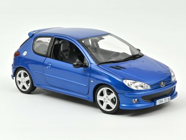 Peugeot 206 RC 2003, sininen