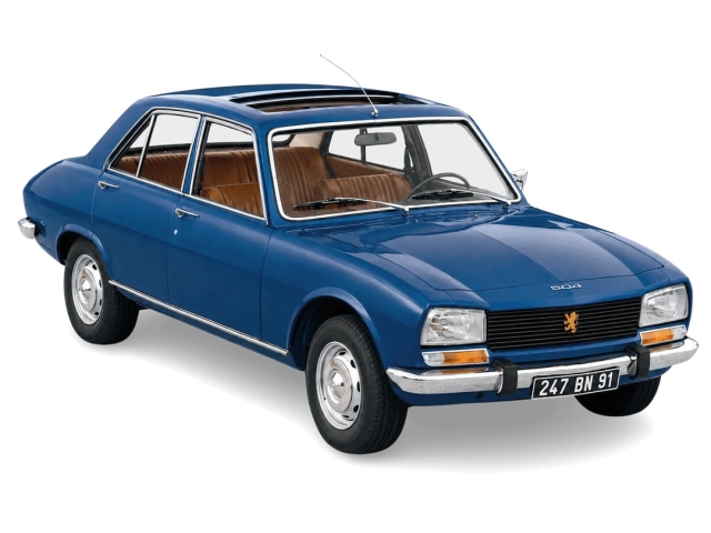 Peugeot 504 1970, sininen