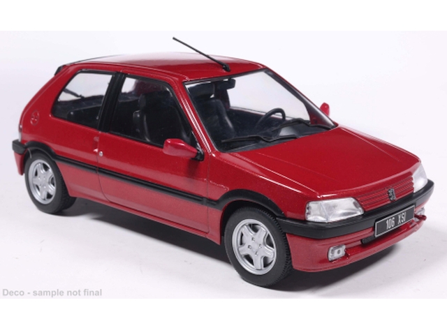 Peugeot 106 XSI 1992, punainen