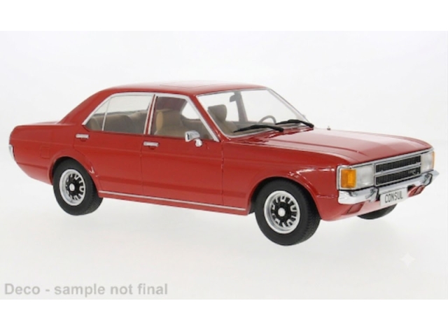 Ford Consul 1972, punainen
