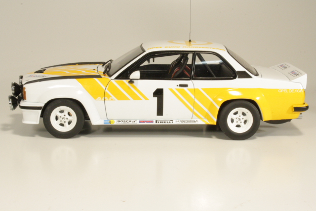 Opel Ascona B 400, no.1, keltainen/valkoinen