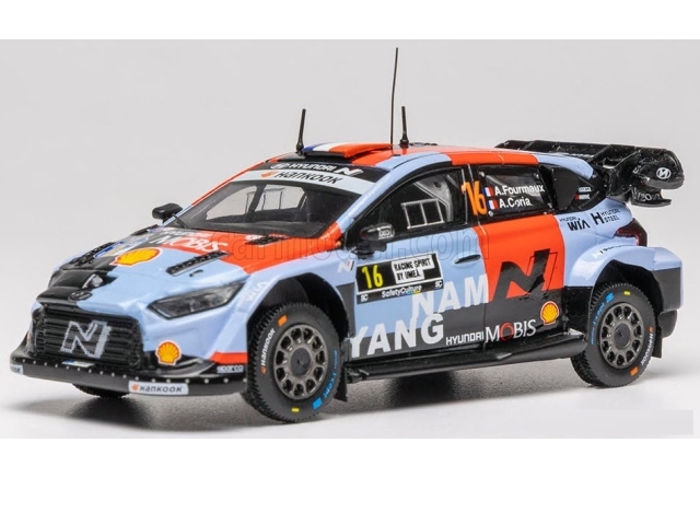 Hyundai i20N Rally1, Sweden 2026, A.Fourmaux, no.16