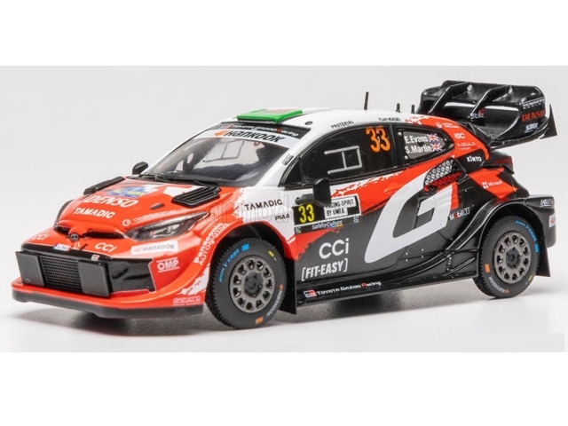 Toyota GR Yaris Rally1, Sweden 2026, E.Evans, no.33
