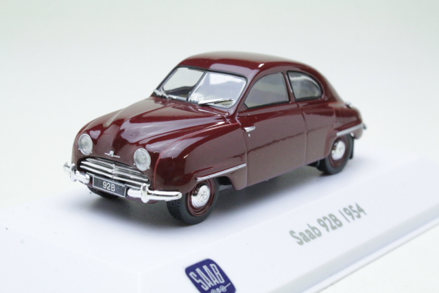 Saab 92 B 1954, tummanpunainen