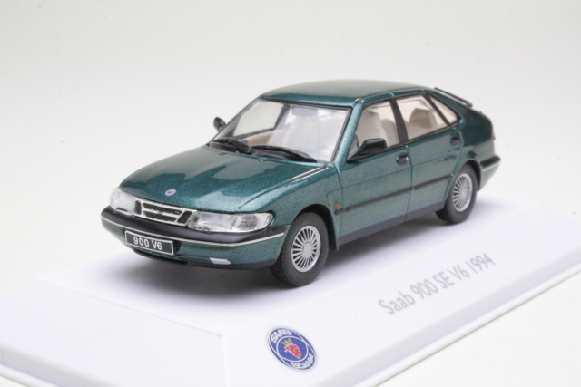 Saab 900 SE V6 1994, vihreä