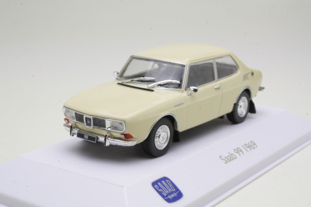 Saab 99 1969, valkoinen