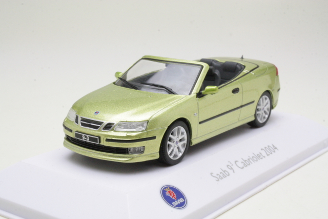 Saab 9-3 Cabriolet 2004, keltainen