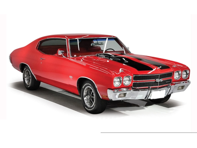 Chevrolet Chevelle SS454 Coupe 1970, punainen