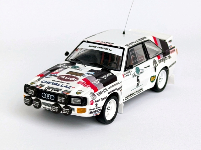 Audi Sport Quattro, della Lana 1986, J.Krucker, no.5