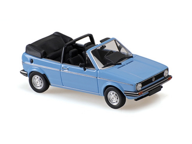 VW Golf 1 Cabriolet 1979, sininen