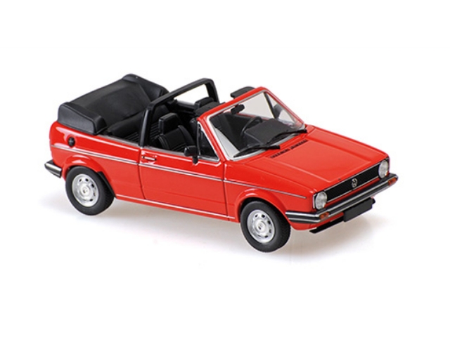VW Golf 1 Cabriolet 1979, punainen