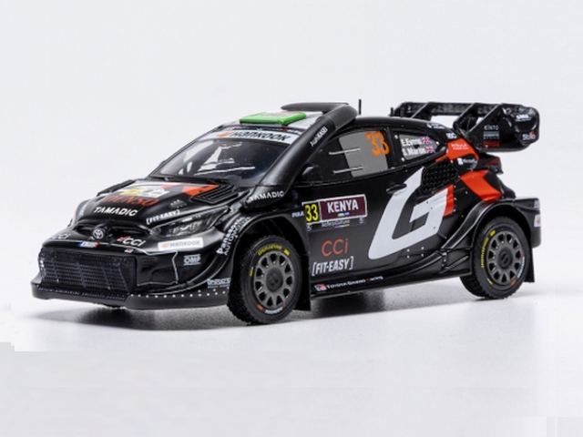 Toyota GR Yaris Rally1, Safari 2025, E.Evans, no.33