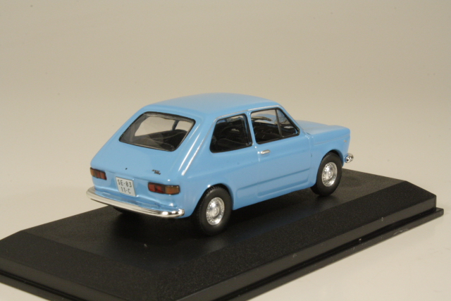 Fiat 127 1972 (Seat), light blue