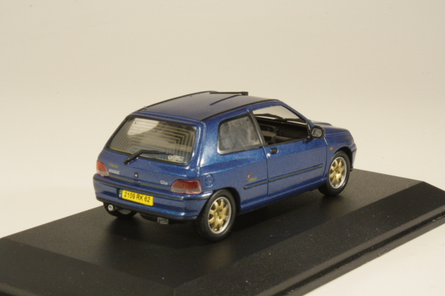 Renault Clio Williams 1996, sininen - Sulje napsauttamalla kuva