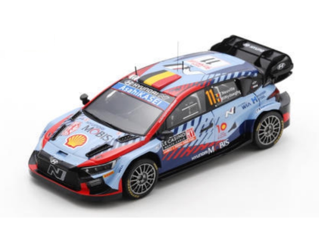 Hyundai i20N Rally1, 1st. Monte Carlo 2024, T.Neuville, no.11