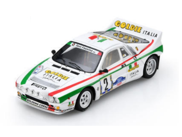Lancia Rally 037, 1st. Targa Florio 1984, Tony, no.2