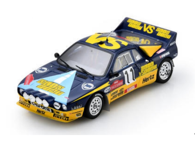 Lancia Rally 037, San Remo 1984, F.Tabaton, no.11