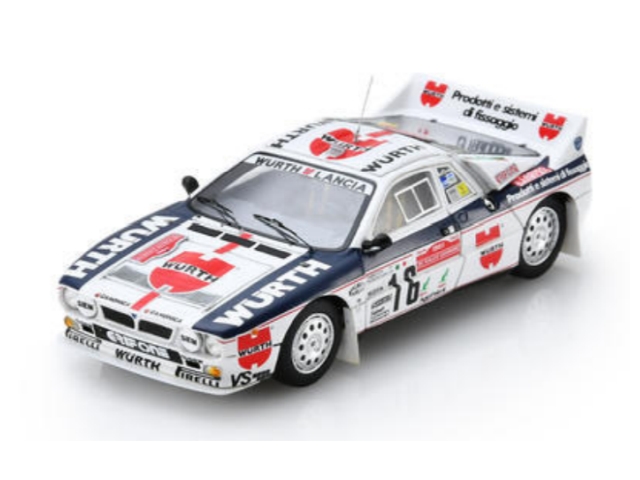 Lancia Rally 037, San Remo 1983 F.Tabaton, no.16
