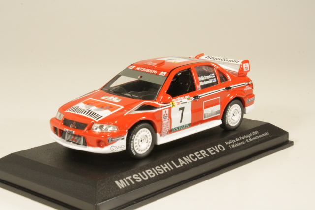 Mitsubishi Lancer Evo 6.5, Portugal 2001, T.Mäkinen, no.7