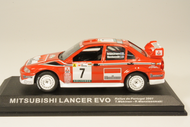 Mitsubishi Lancer Evo 6.5, Portugal 2001, T.Mäkinen, no.7