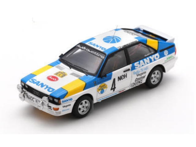 Audi Quattro, 1st. Sweden 1982, S.Blomqvist, no.4