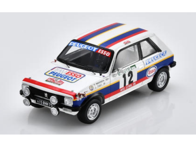 Peugeot 104 ZS, 7th. Portugal 1978, T.Mäkinen, no.12