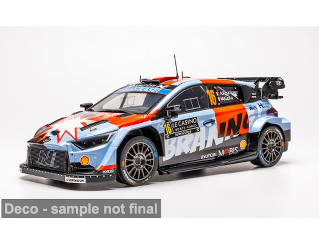 Hyundai i20N Rally1, Monte Carlo 2026, A.Fourmaux, no.16