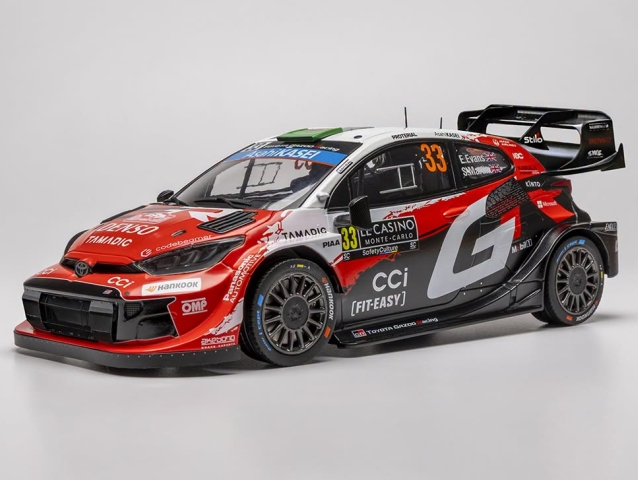 Toyota GR Yaris Rally1, Monte Carlo 2026, E.Evans, no.33