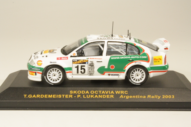 Skoda Octavia WRC, Argentina 2003, T.Gardemeister, no.15