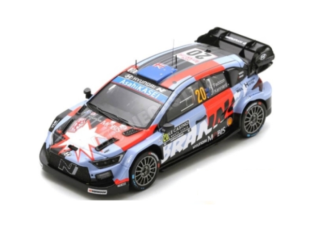 Hyundai i20N Rally1, Monte Carlo 2026, H.Paddon, no.20
