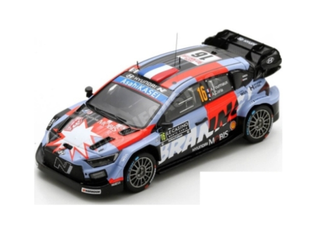 Hyundai i20N Rally1, Monte Carlo 2026, A.Fourmaux, no.16