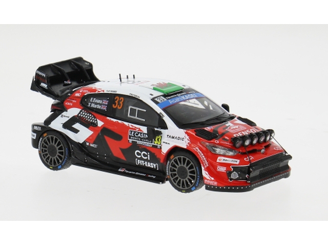 Toyota GR Yaris Rally1, Monte Carlo 2026, E.Evans, no.33