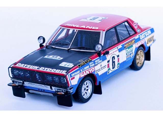 Datsun 160J, 3rd. Safari 1978, R.Aatonen, no.6