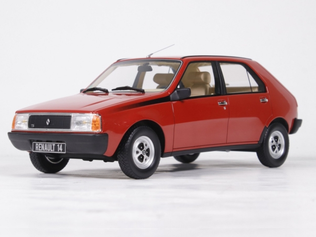Renault 14 TS 1983, punainen