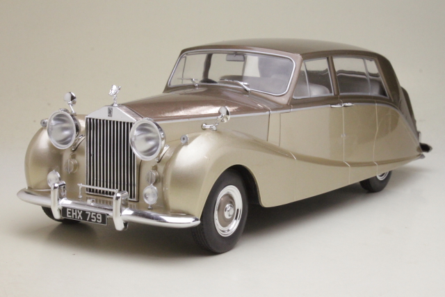Rolls Royce Silver Wraith Empress by Hooper 1956, ruskea/kulta