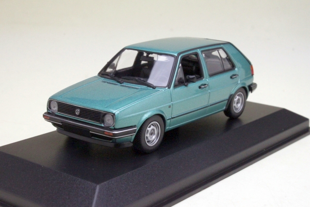 VW Golf 2 1985, turkoosi