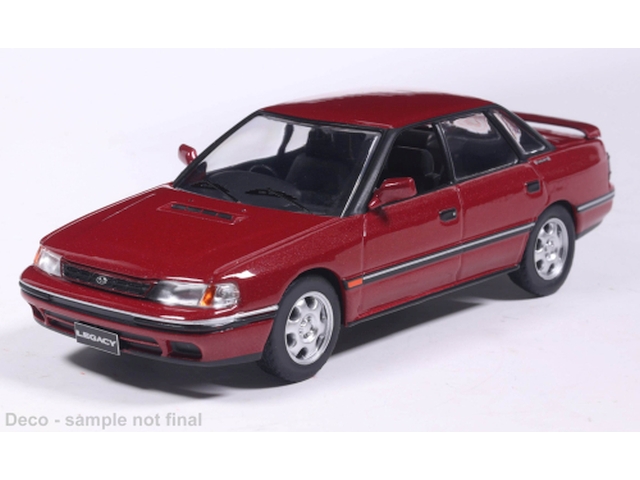 Subaru Legacy RS 1989, tummanpunainen