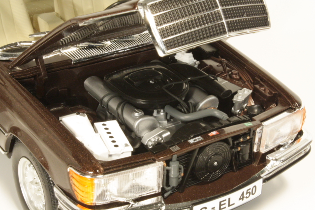Mercedes 450SEL (w116) 1973, brown